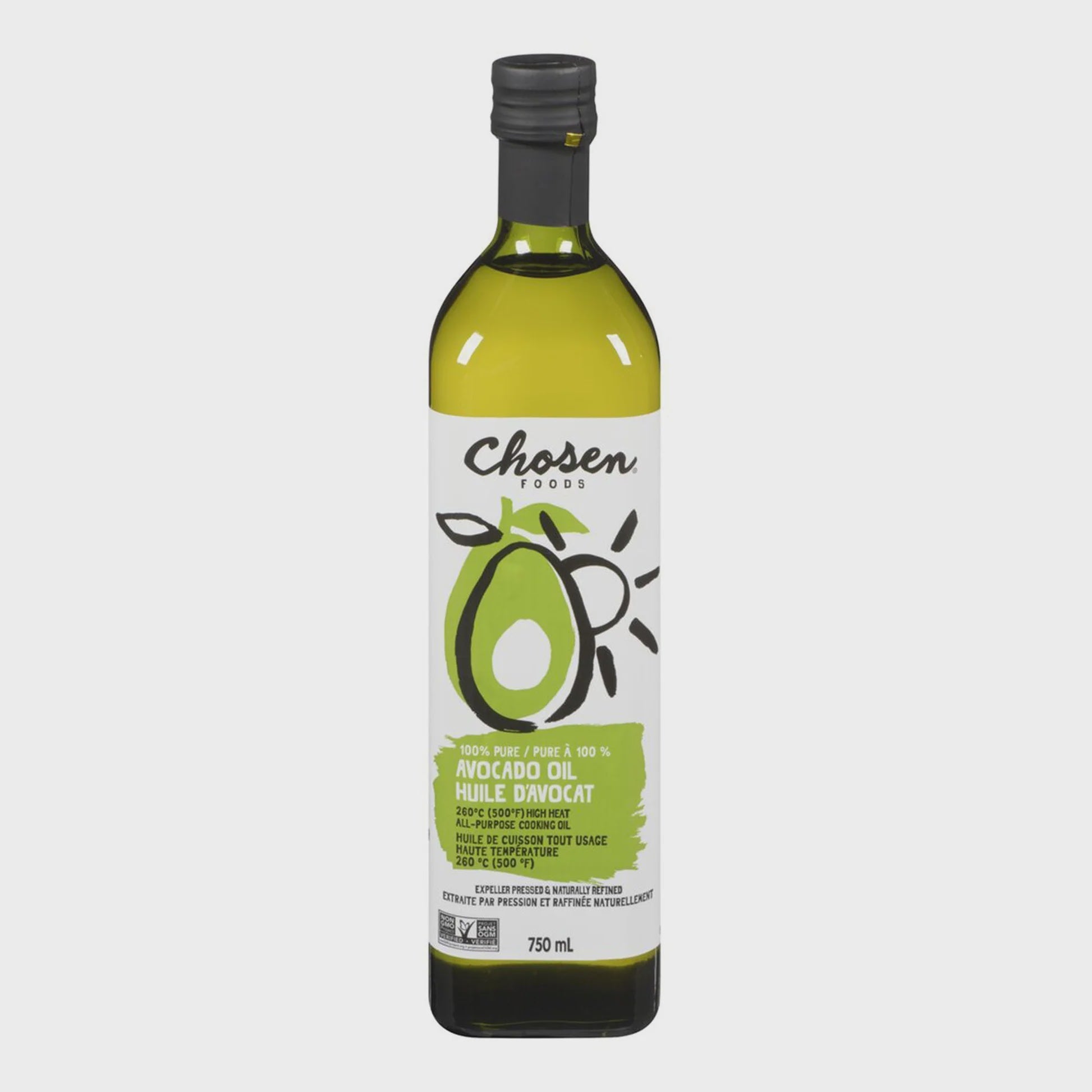 Chosen Foods 100% Pure Avocado Oil - 750ml