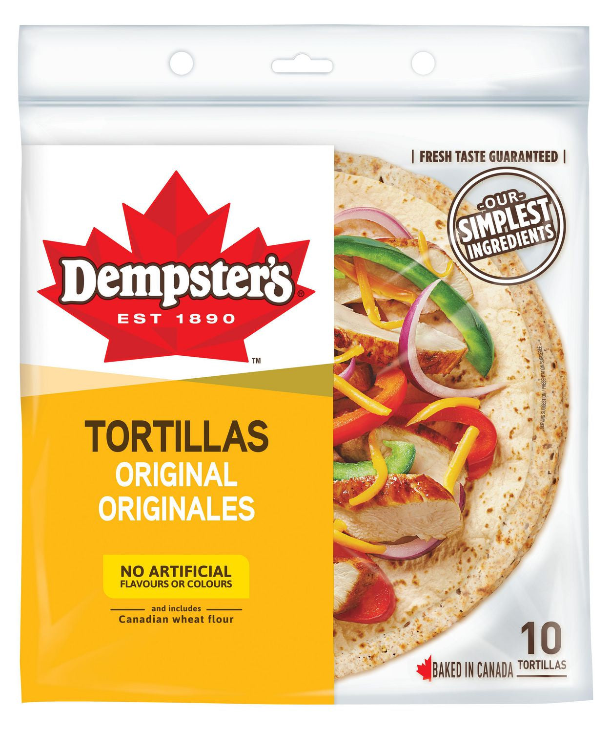 Dempsters Original Tortillas - 12pk