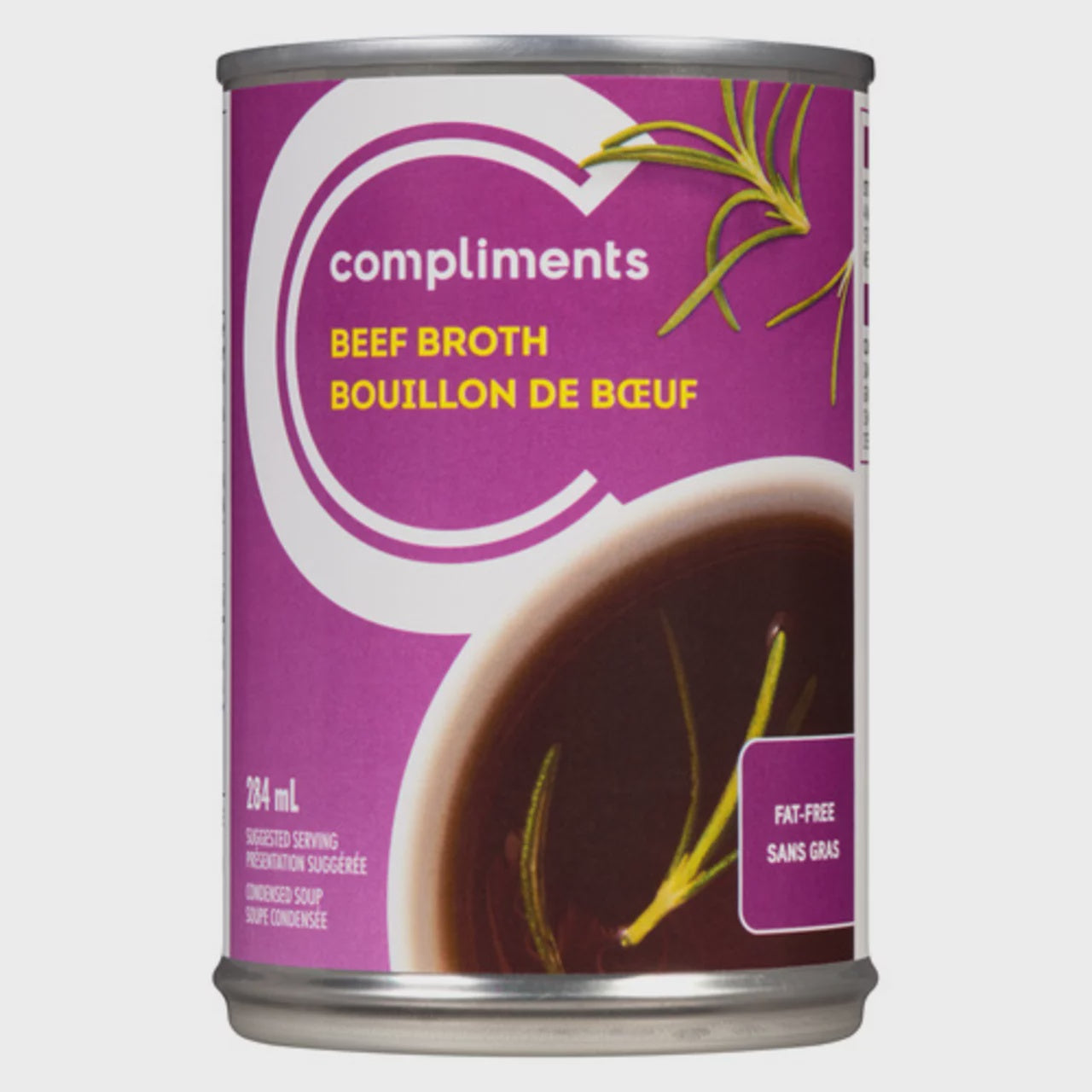 Compliments Beef Broth - 284ml