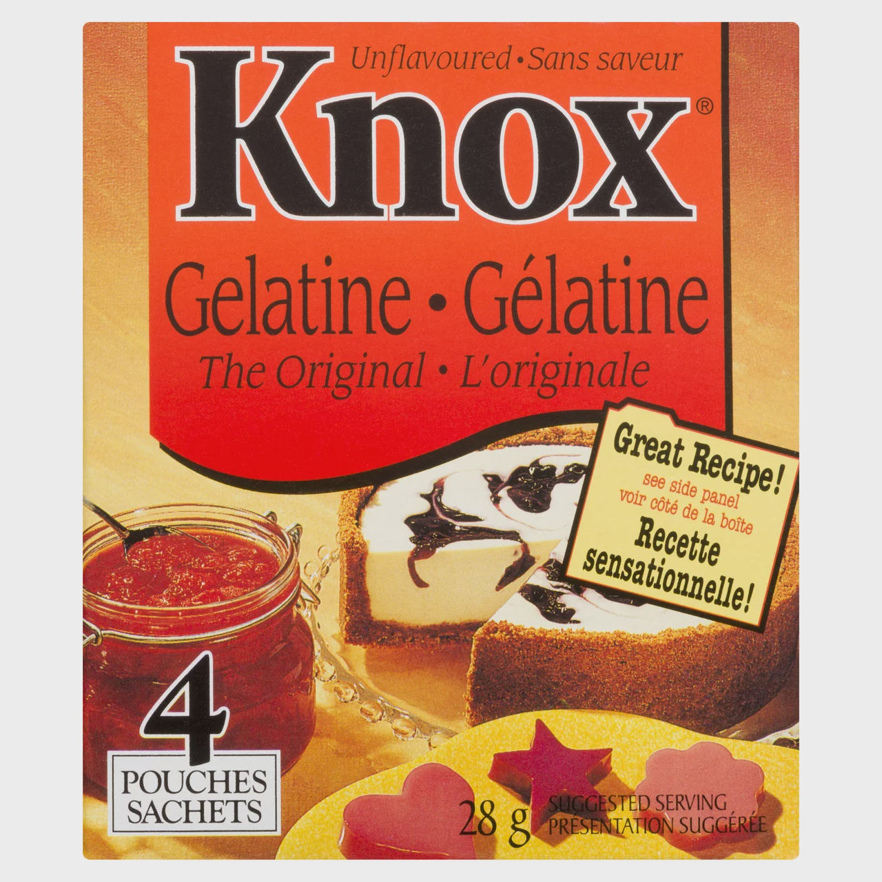 Knox Unflavored Gelatin - 1 pouch