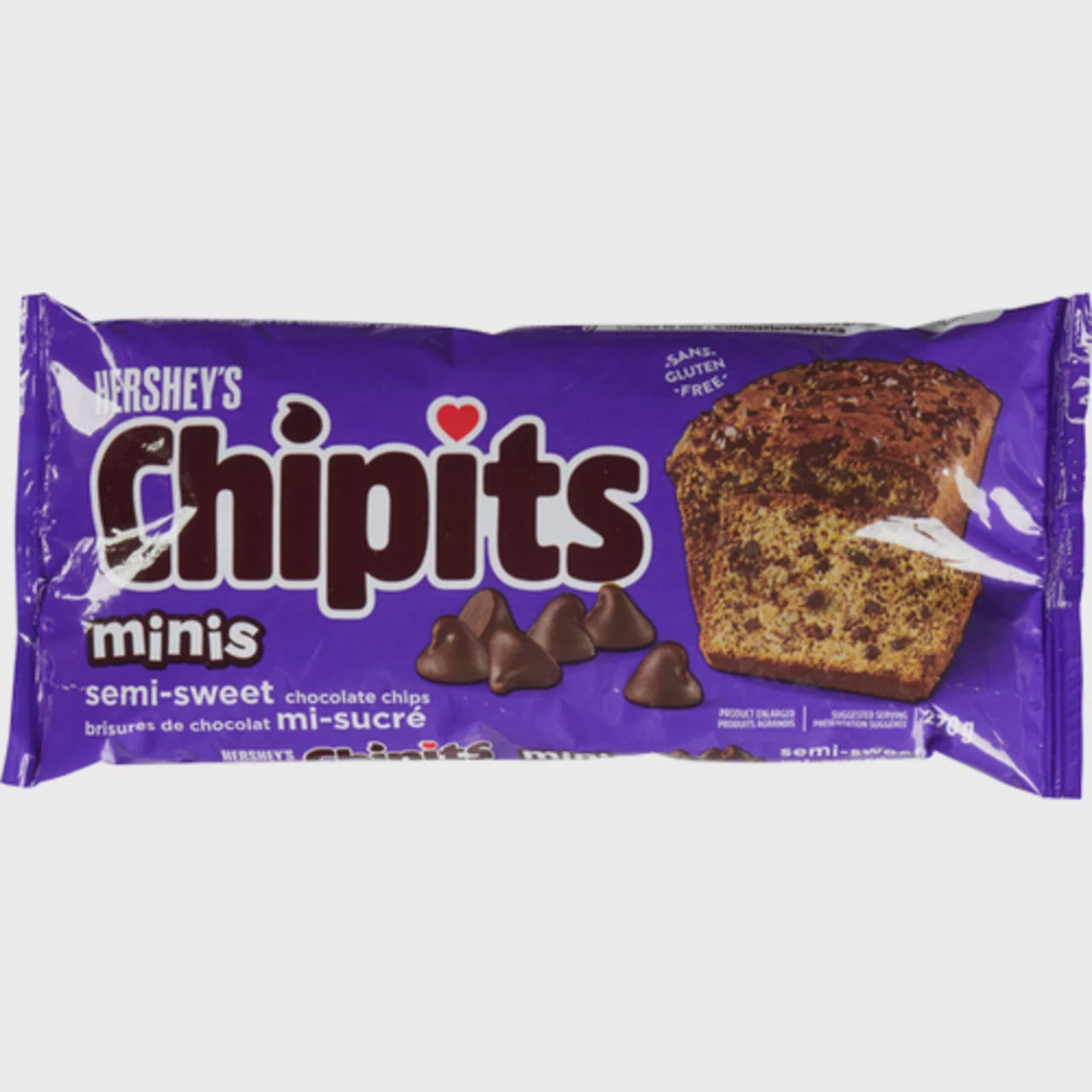 Hershey's Chipits Semi-Sweet Mini Chocolate Chips - 270g