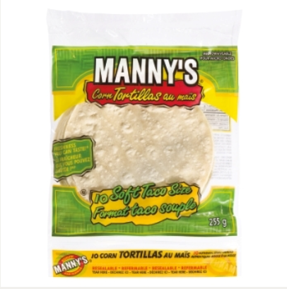 Manny's 6" Corn Tortillas - 10ct