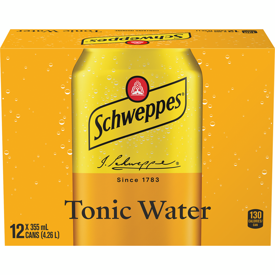 Schweppes Tonic Water 12x355ml +$1.20DEP