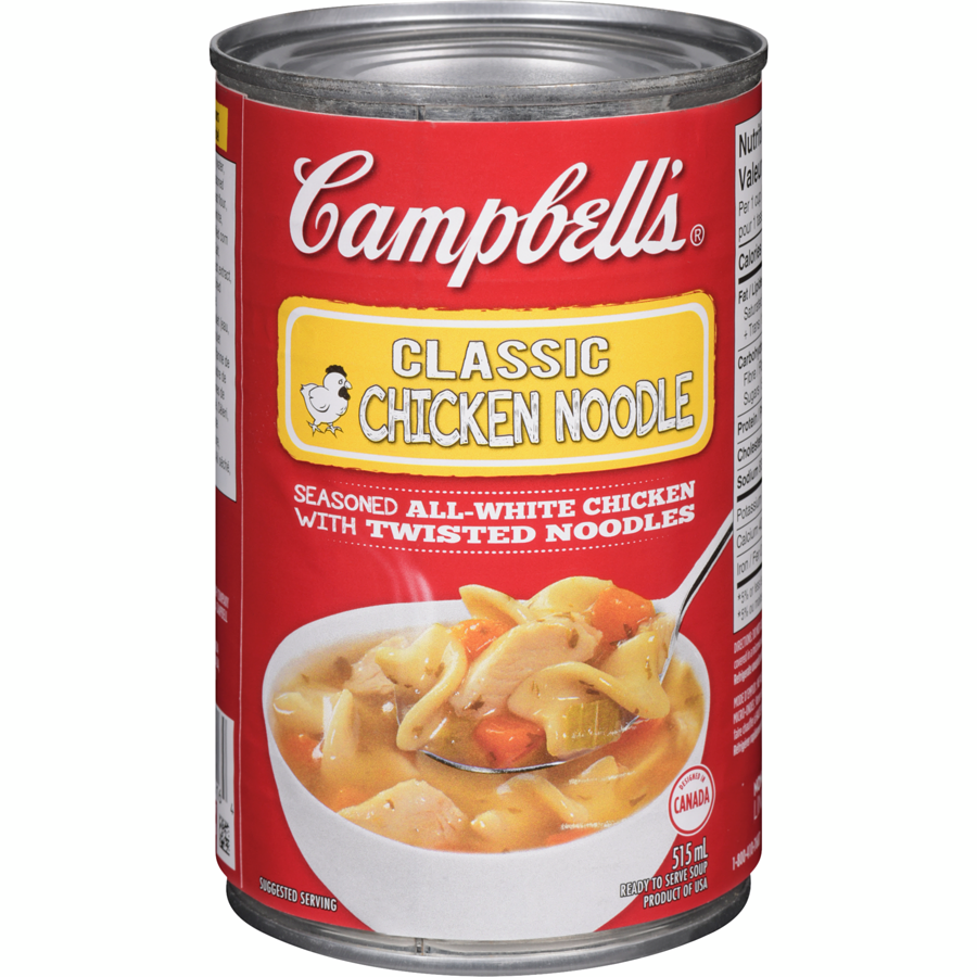 Campbell's Chicken Noodle Ready To Serve Soup - 515ml