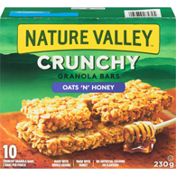 Nature Valley Oats N Honey Crunchy Granola Bars - 10 Bars - 230 g