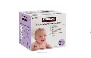 KS Diapers Size 2 - 174pk