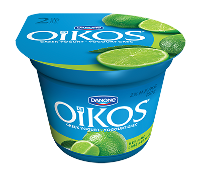 Oikos Greek Yogurt 2% - 4 x 100 g - Key Lime