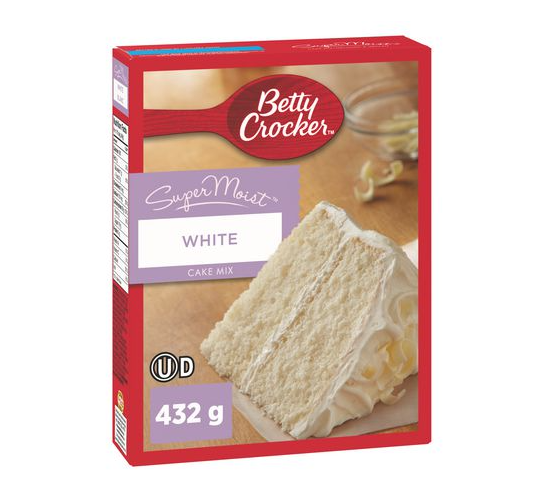 Betty Crocker Super Moist White Cake Mix - 461g