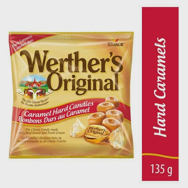 Werther's  Original Caramel Hard Candies 135g