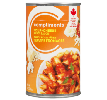 Compliments Four Cheese Pasta Sauce - 680ml