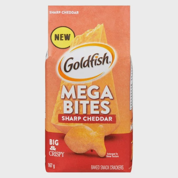 Pepperidge Farms Mega Bites Sharp Cheddar - 167g