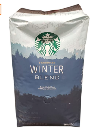 Starbucks Winter Blend Coffee Beans - 2.5lb