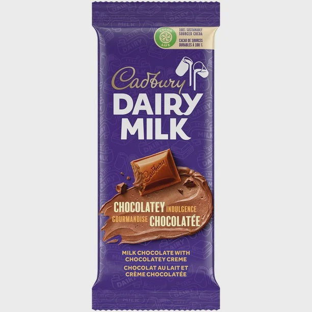 Cadbury Dairy Milk Bar - Chocolatey Indulgence - 95g