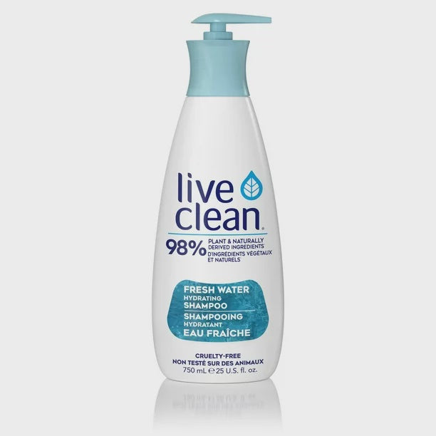 Live Clean Freshwater Shampoo - 350ml