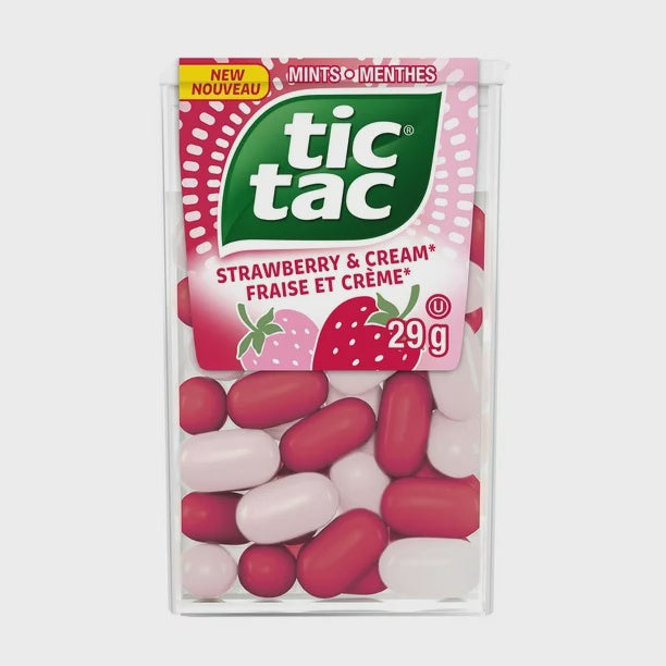 TIC TAC Strawberry & Cream 29g