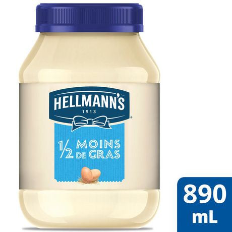 Hellman's Mayonnaise -1/2 Fat 890 ml Jar