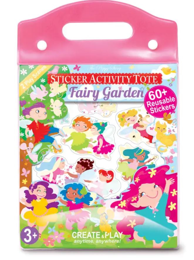 Fairy Garden Sticker Activity Tote