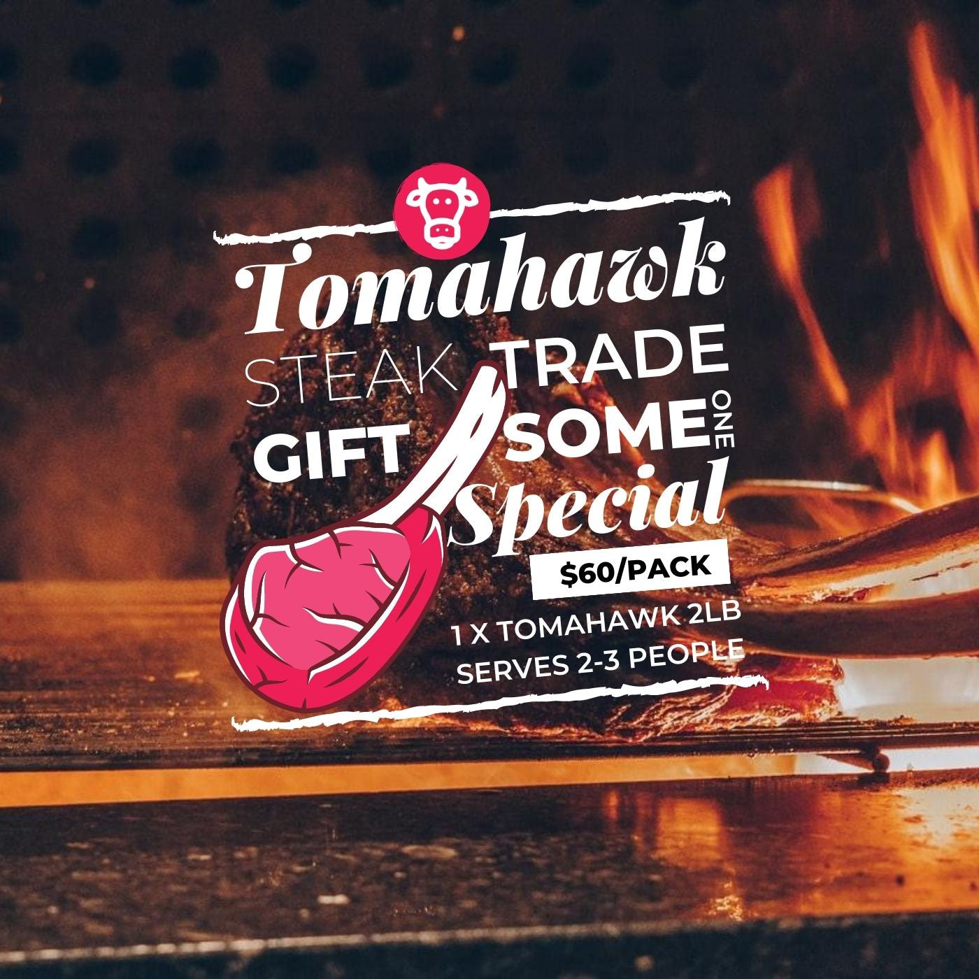 AAA Tomahawk Steak, 40-45oz