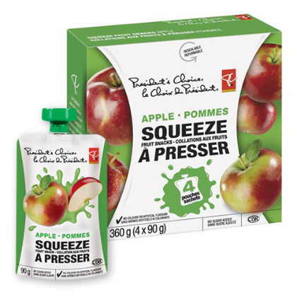 PC Squeeze Fruit Snacks - Apple