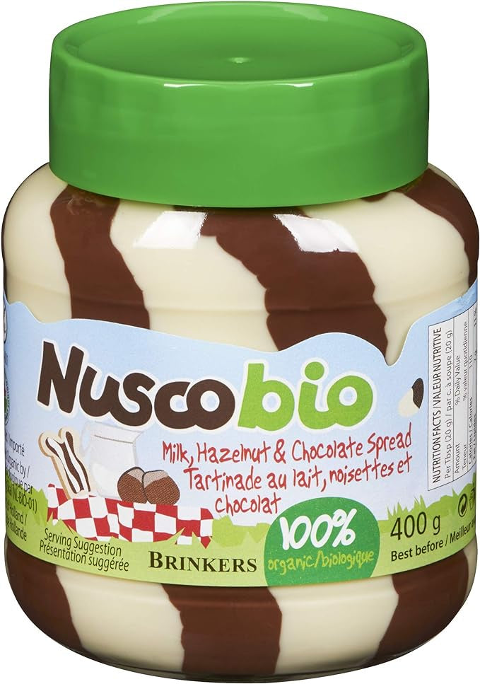 Nuscobio Organic Milk Chocolate Spread - 400g