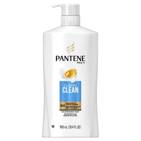 PANTENE CLASSIC CLEAN 2 IN 1 SHAMPOO & CONDITIONER - 820ml