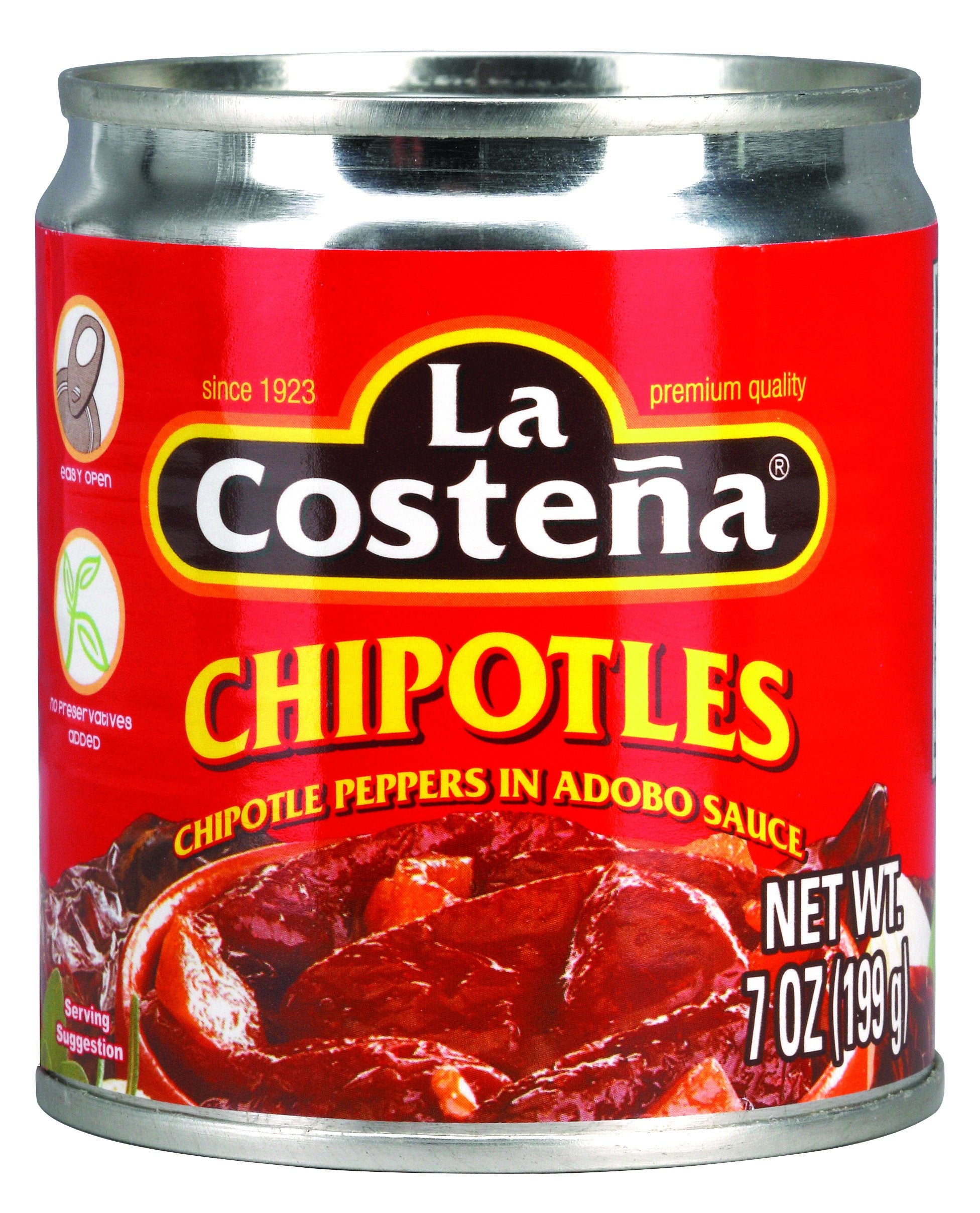 La Costena Chipotles Peppers in Adobo Sauce - 186ml