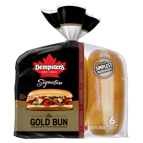 Dempster's Gold Sausage Bun - 6pk