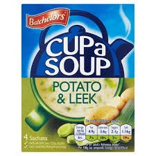 Batchelors Potato & Leek Cup-A-Soup 4 Sachets