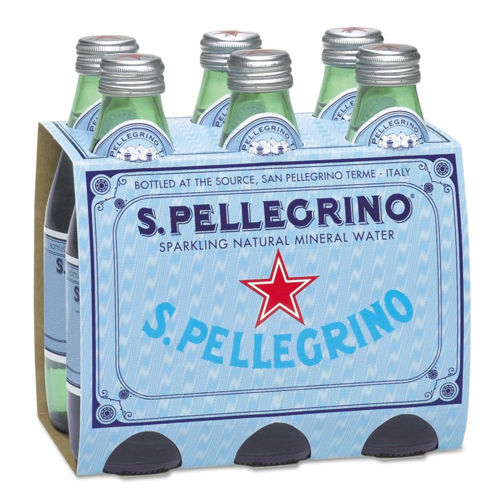 San Pellegrino Natural Mineral Water - 6 x 500 ml +$0.60DEP