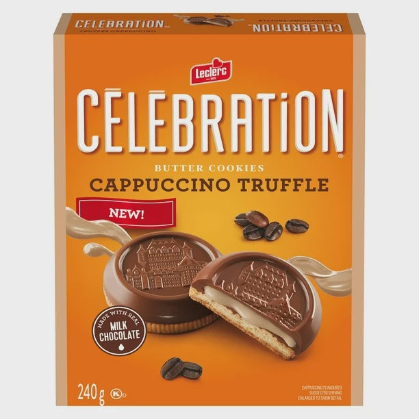 Celebration Cappuccino Truffle Cookies - 240 g