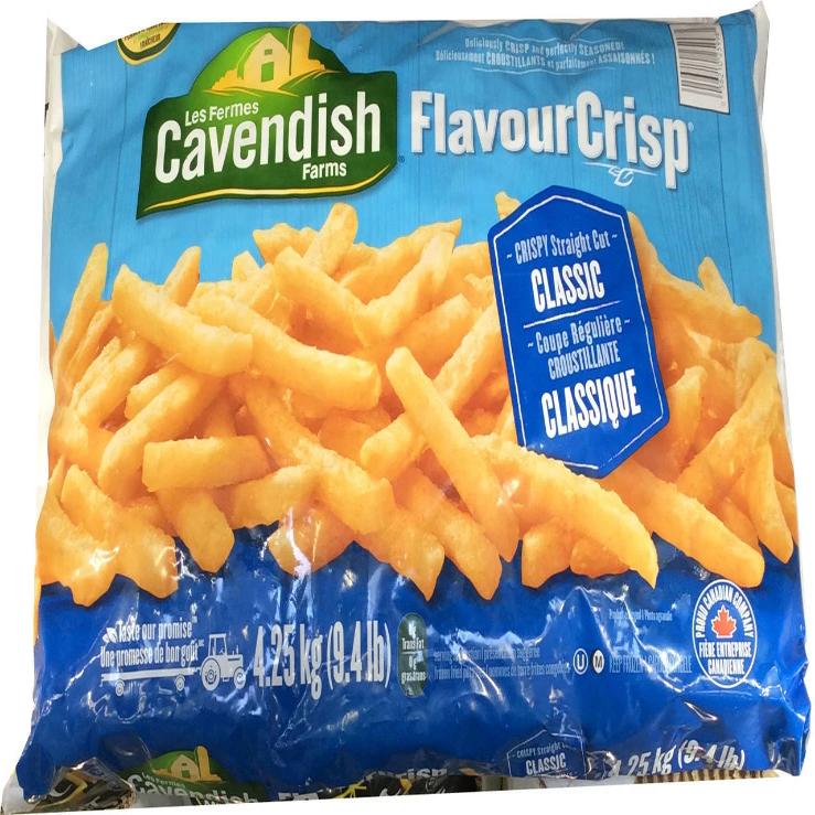 Cavendish Classic FlavourCrisp Fries - 4.25kg
