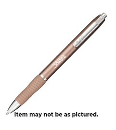 Sharpie Rose Gold Metal Barrel Black Gel Pen - 2pk