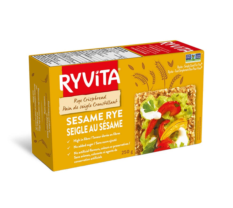 Ryvita Sesame Rye - 250g