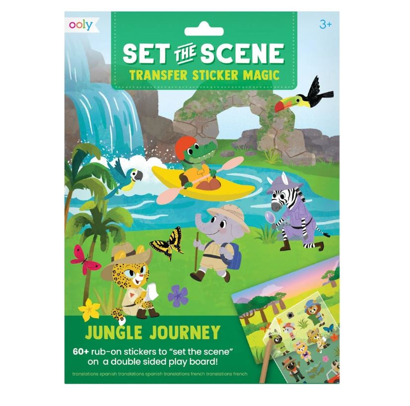 Set the Scene Transfer Stickers Magic - Jungle Journey