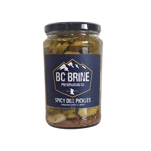 B.C. Brine Spicy Dill Pickles - 500ml