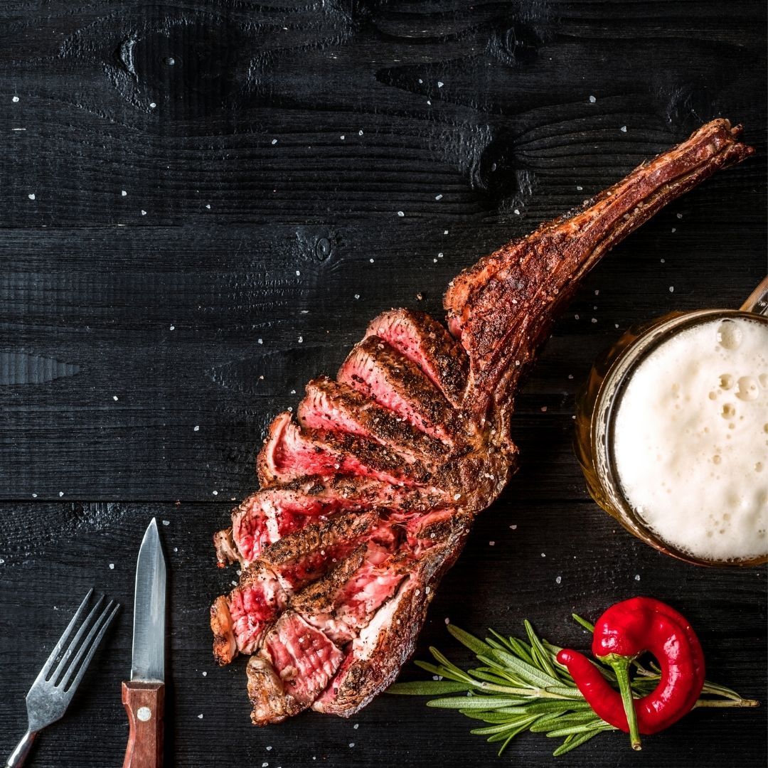 AAA Tomahawk Steak, 40-45oz