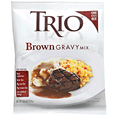 Trio Brown Gravy Mix - 777g