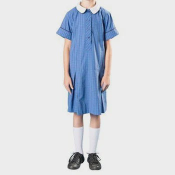 Tunic Blue Check Junior