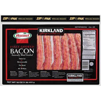 KS PreCooked Bacon, 500g