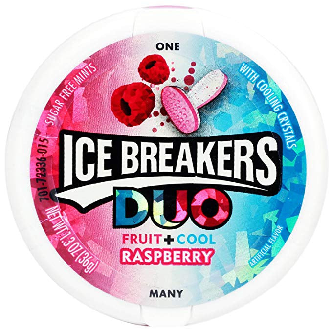 Ice Breakers Duo Raspberry Mint - 36 g