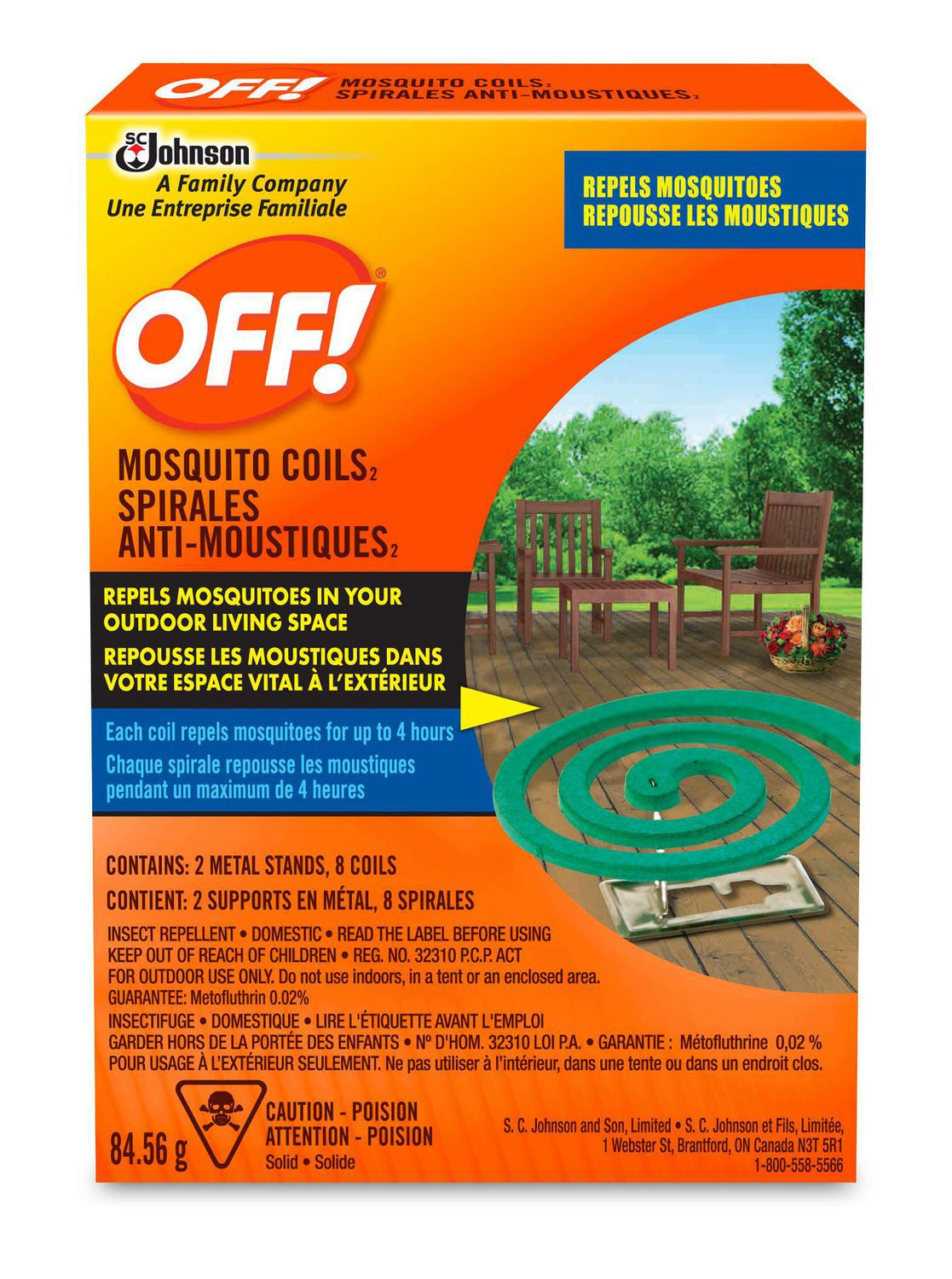 OFF!  Backyard Mosquito Coil - 8pk