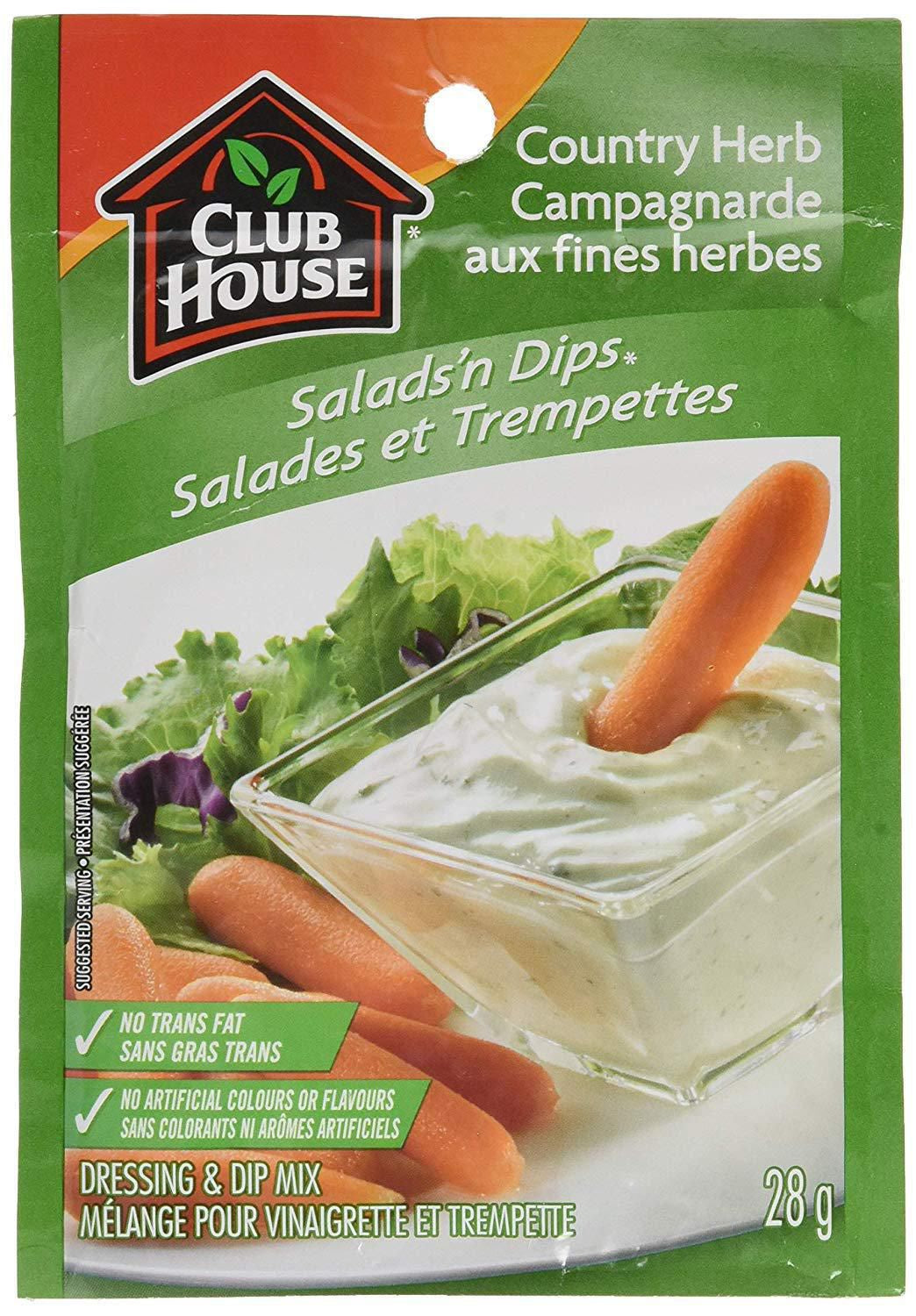 Club House Country Herb Dip Mix