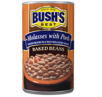 Bush's Molasses with Pork Baked Beans - 398ml