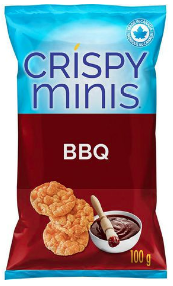 Quaker Crispy Minis - BBQ 100g