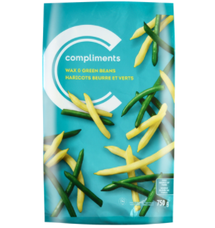 Compliments Tender Yellow & Green Beans - 750g