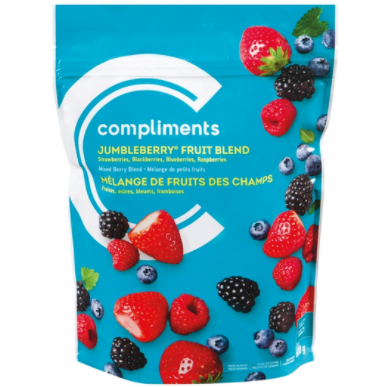 Compliments Wild Jumbleberry Frozen Fruit Blend - 600g