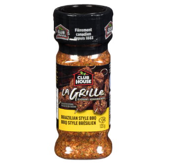 Club House La Grille Brazilian BBQ Seasoning 120 g