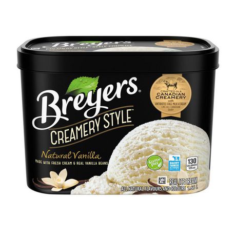 Breyers Creamery Style Vanilla Ice Cream - 1.66L