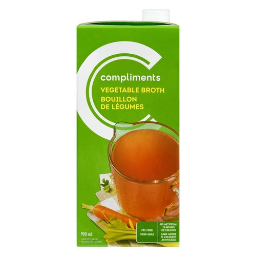 Compliments Vegetable Broth - 900ml