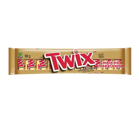 Twix Snack Size Chocolate Bars - 10ct